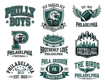 Retro Vogel Maskottchen Sport SVG Bundle | Vintage Fußball Fan Abzeichen SVG PNG | Vogel Maskottchen Logo Clipart | Sport-Abzeichen-Dateien