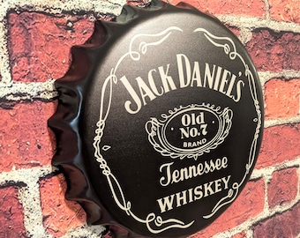 Jack Daniels Whiskey Sign (14") Bar Mancave Garage Patio Home Decor