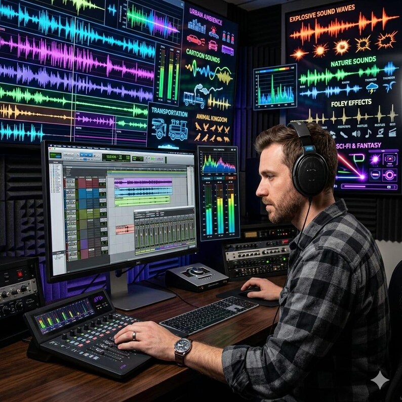 5100+ Sound Effects Pack, Ultimate SFX Library, High Quality Video ...