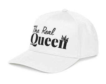 La Reina Real – Gorra de béisbol: Gorra ajustable para mujeres empoderadas