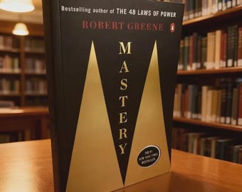 Robert Greene Mastery Book | Leadership, Success, Personal Growth (Paperback)