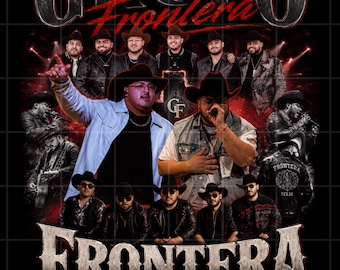 Camisa Vintage Grupo Frontera, Camiseta de Música Regional Mexicana, Camiseta Gráfica Desde Texas Para El Mundo, Regalo de Fan de Corridos Band