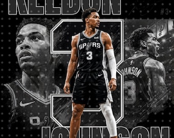 Keldon Johnson PNG File T Shirt (Digital Download)