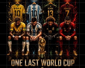 Una última camiseta del Mundial 2026, camiseta homenaje a las leyendas del fútbol, camiseta gráfica vintage de fútbol, regalo para aficionados al fútbol
