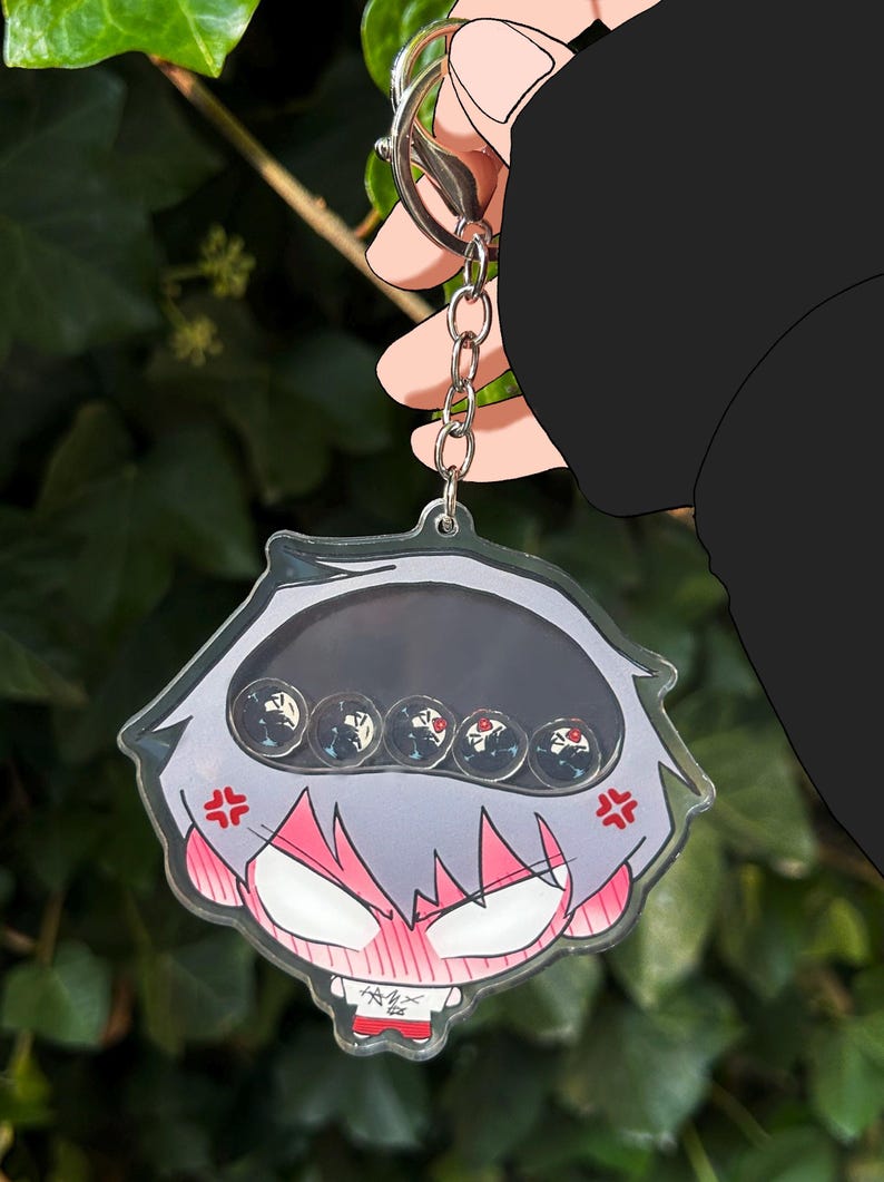 Alien Stage Chibi Shaker Acrylic Keychains - Etsy
