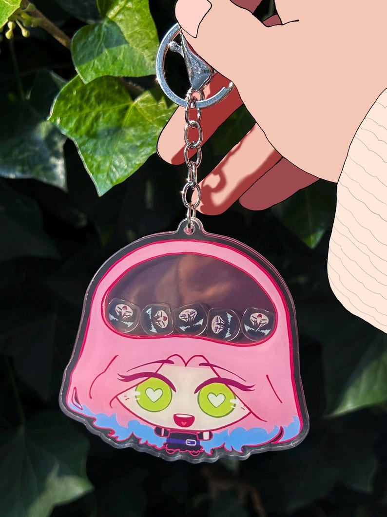 Alien Stage Chibi Shaker Acrylic Keychains - Etsy