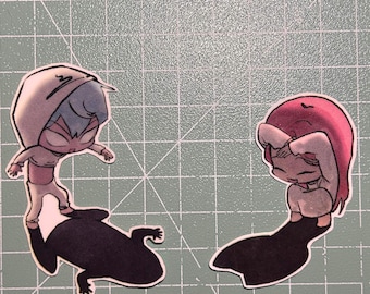 mizi and till shadow-playing  alien stage stickers