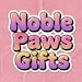 NoblePawsGifts store logo