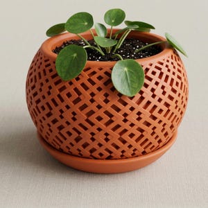プランターポットのSTL 3Dプリントファイル（instantfilemarket提供）