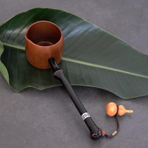 Exquisite Handcrafted Bamboo Water Ladle – Gong Dao Bei & Ritual Tool | Choose Your Unique Piece #259