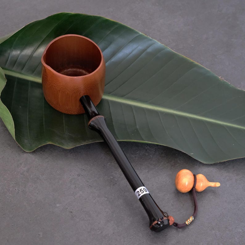 Exquisite Handcrafted Bamboo Water Ladle – Gong Dao Bei & Ritual Tool | Choose Your Unique Piece #259