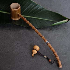Exquisite Handcrafted Bamboo Water Ladle – Gong Dao Bei & Ritual Tool | Choose Your Unique Piece #237