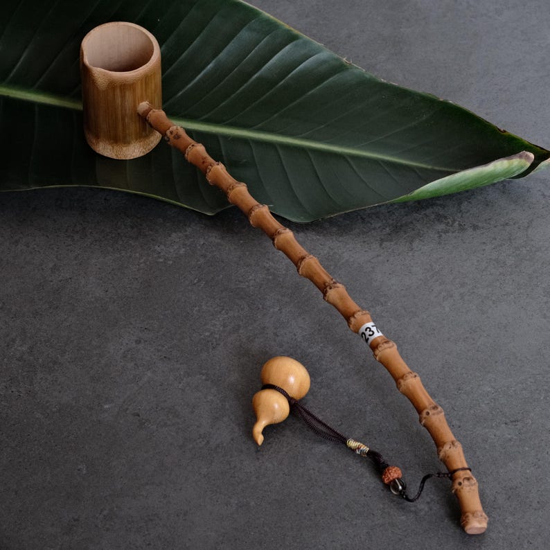 Exquisite Handcrafted Bamboo Water Ladle – Gong Dao Bei & Ritual Tool | Choose Your Unique Piece #237