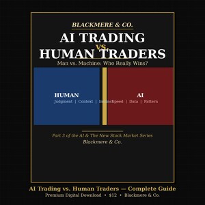 AI vs Human Traders Guide – Stock Market Investing PDF (Instant Download)
