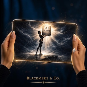 AI Revolution Mouse Pad  Futuristic Home Office Mousepad  Tech Workspace Decor Gift