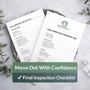 Final Inspection Checklist (Tenant Version – AU