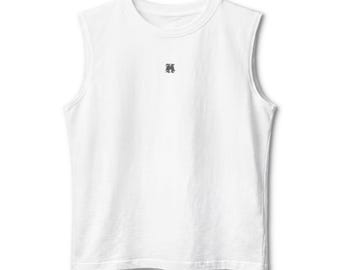 El diablo viene / Camiseta sin mangas de arte abstracto