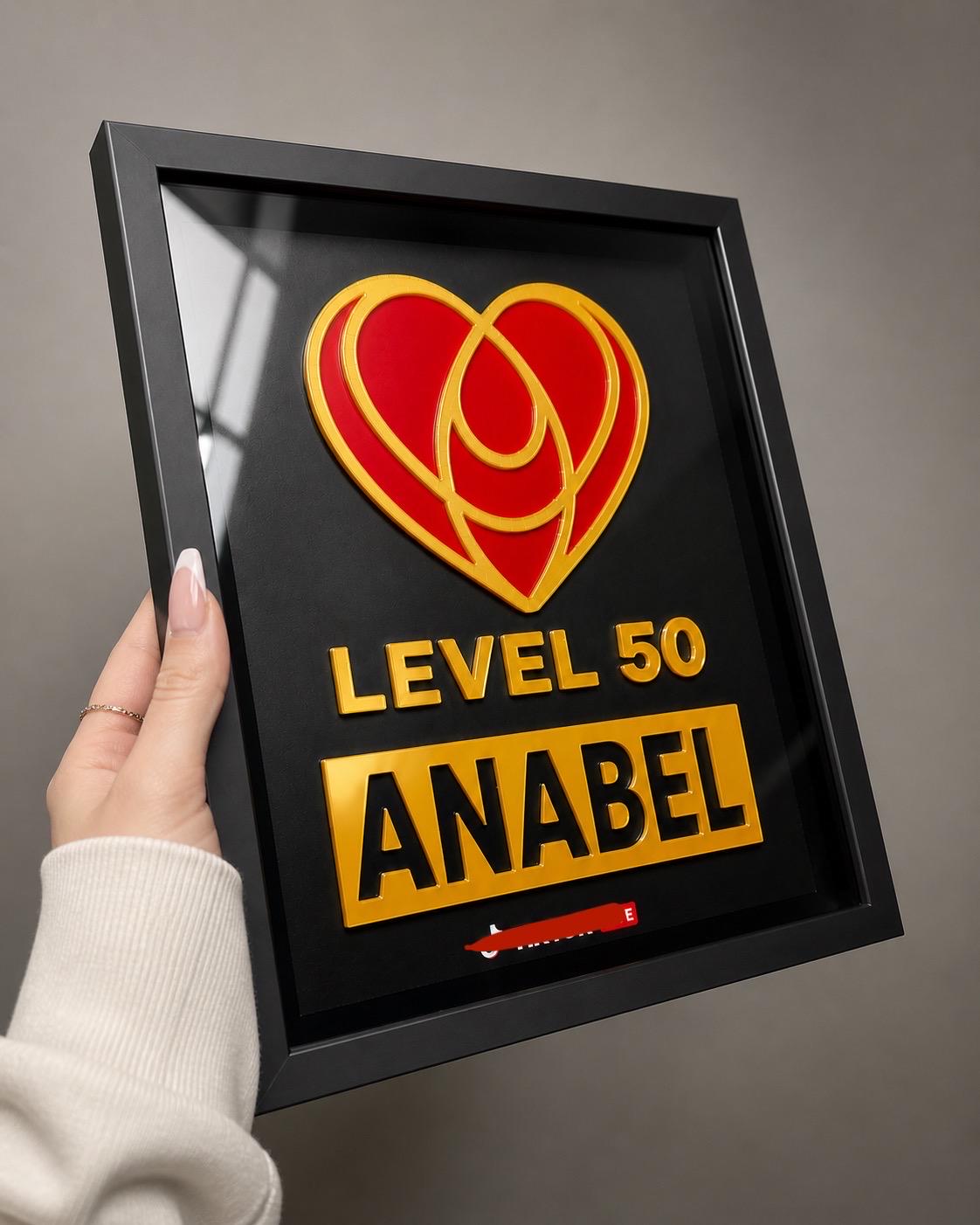 Level 50 - 0 Multi-language Award – Live Creator Heart Emblem