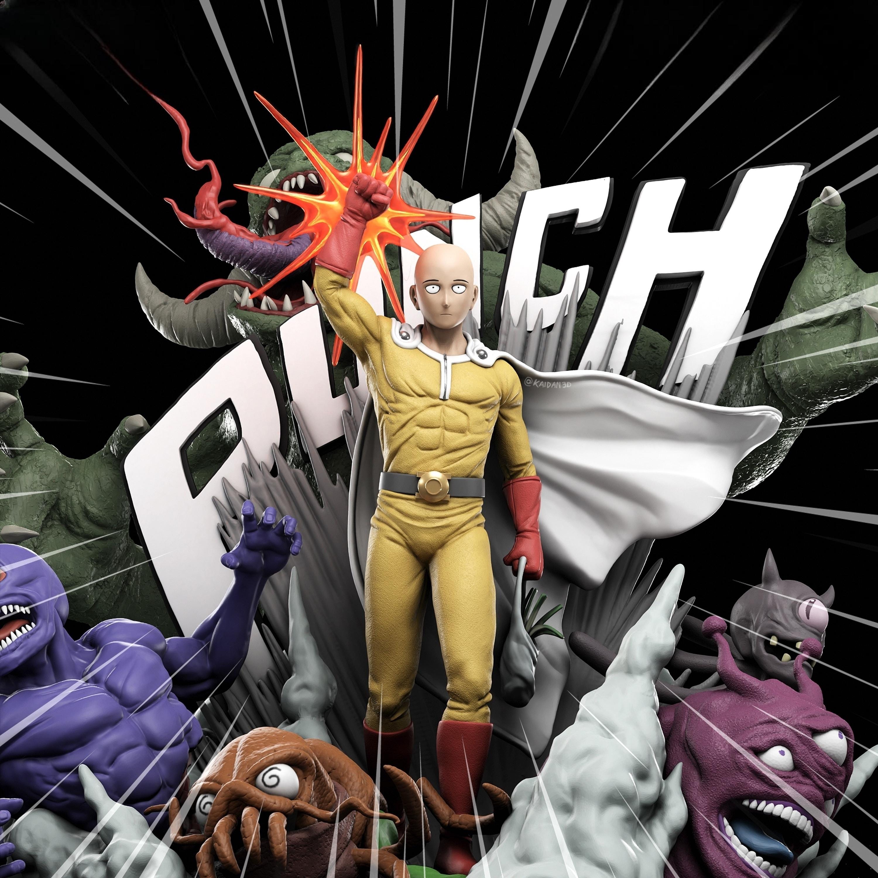 One punch man 3d - Etsy 日本