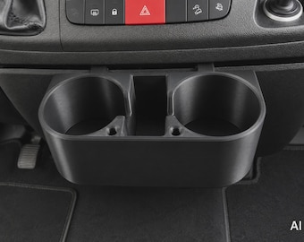 Portavasos Fiat Ducato Citroën Jumper Peugeot Boxer | Portavasos doble | Accesorios para autocaravanas y furgonetas camper
