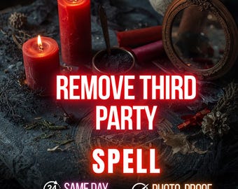 Remove Third Party Spell - Eliminate Interference, Restore Emotional Unity & Heal Love Dynamics