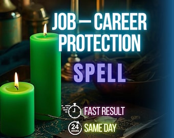 Job Protection Spell, Shield from Coworker Negativity, Ensure Stability & Career Safety