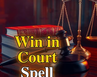 WIN IN COURT Spell – Achieve Justice, Legal Victory & Protection Spell Support