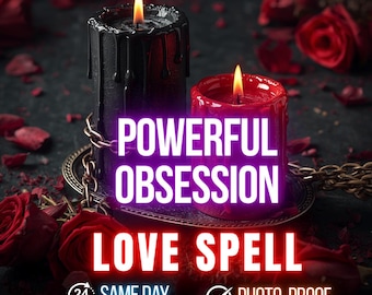 Obsession Love Energy Work - Intensify Attraction, Strengthen Emotional Pull & Deep Love Connection