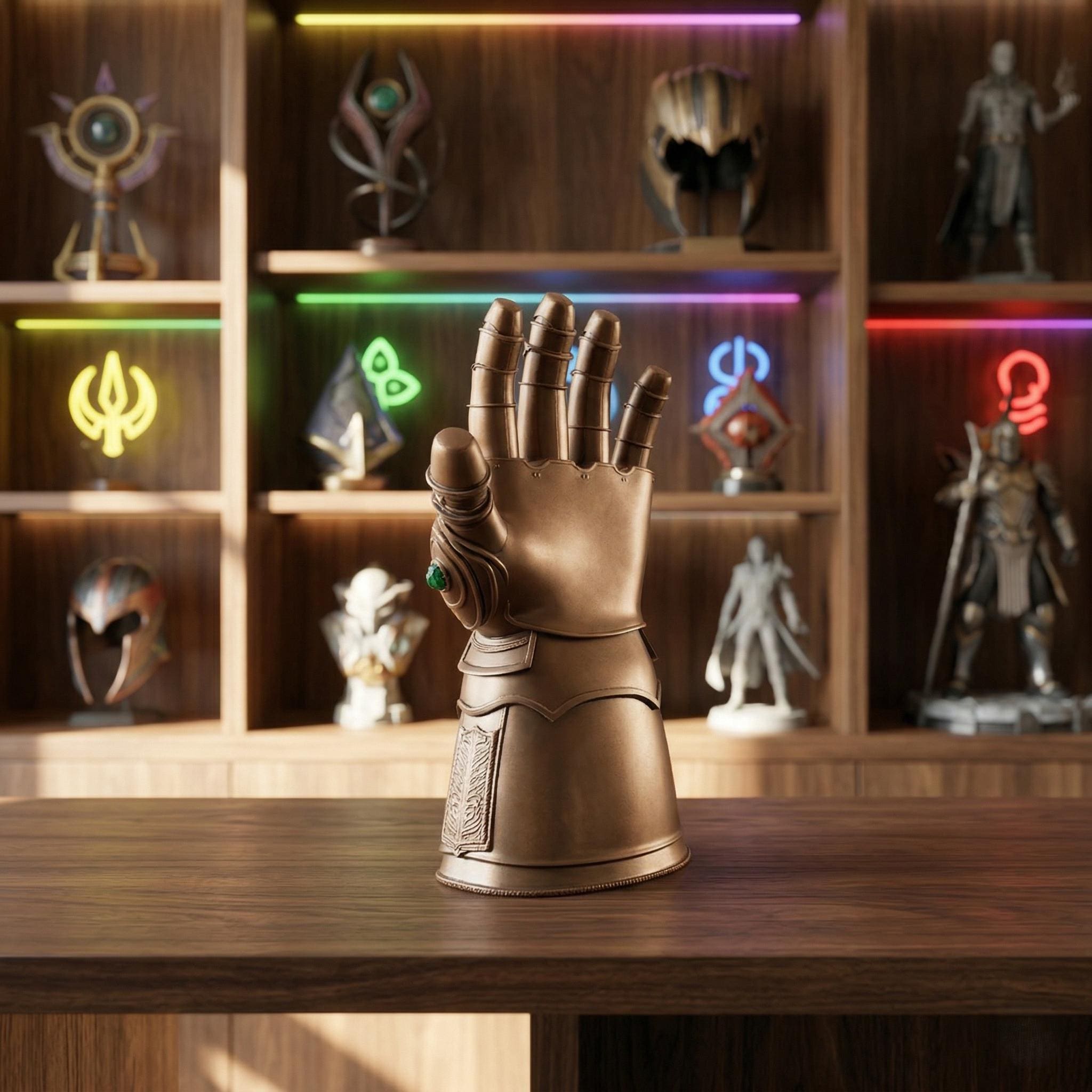 Thanos Infinity Gauntlet 3D Model | Avengers Villain Prop STL File - Etsy