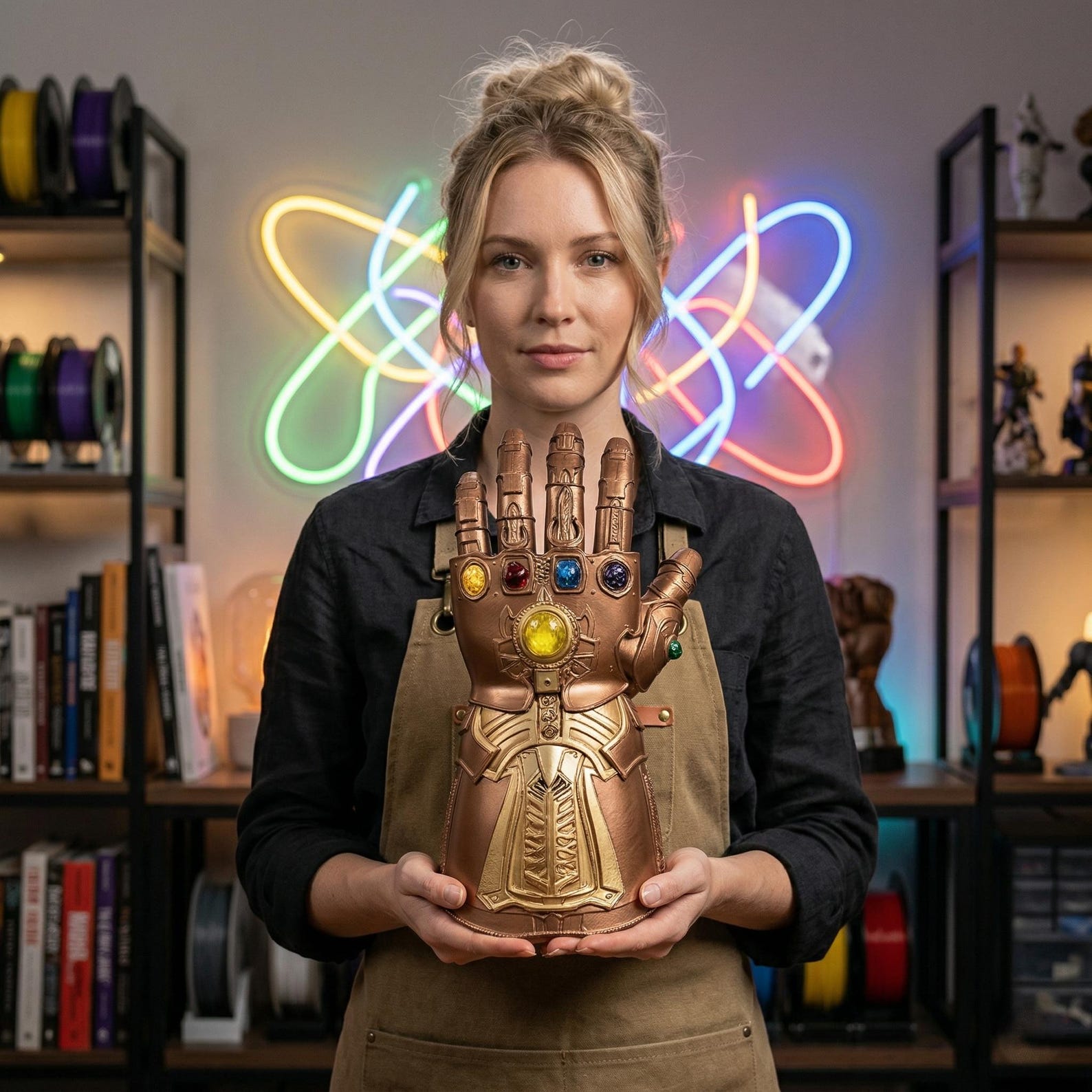 Thanos Infinity Gauntlet 3D Model | Avengers Villain Prop STL File - Etsy