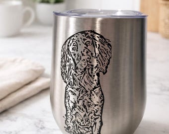 Personalised Stainless Steel Tumbler | Custom Photo Travel Cup (12oz)