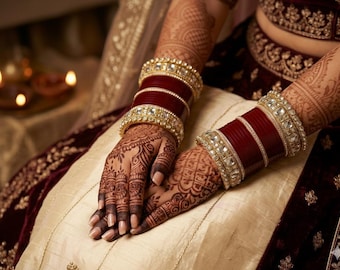 Chura, abito da sposa color marrone