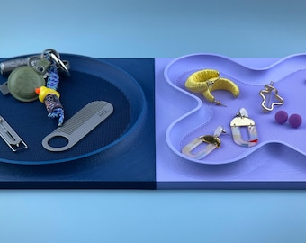 Valet Trays | 4 Designs | Catchall Storage for Keys, Jewelry, and Trinkets