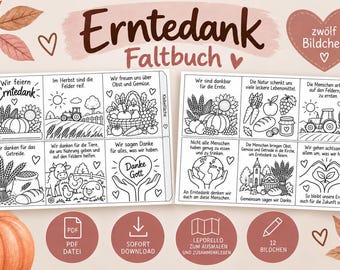 Thanksgiving Leporello uitklapboek - PDF