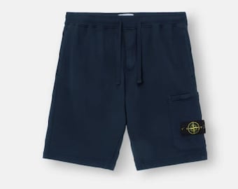 Stone Island Sweat Shorts || Männer Lässige Streetwear Cargo Shorts