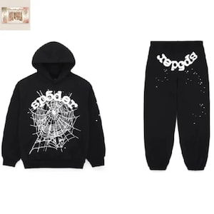 Sp5der hoodie black - Etsy 日本