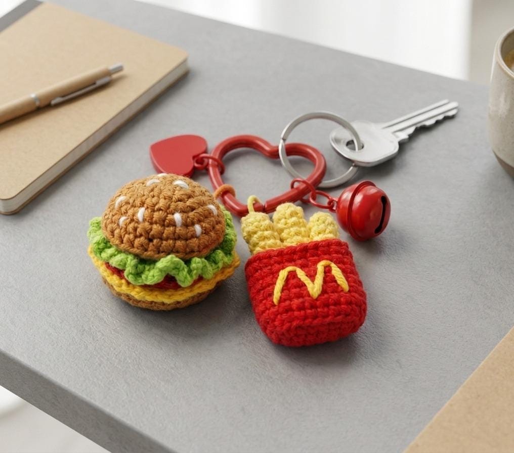 ハンバーガーチャーム - Etsy 日本