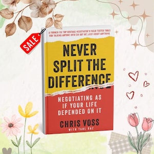 Dela aldrig skillnaden av Chris Voss