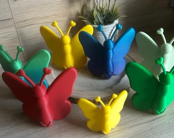 Farfalla stampata in 3D | Decorazione in PLA | Piccolo regalo | Decorazione primaverile | Nido di lavanda