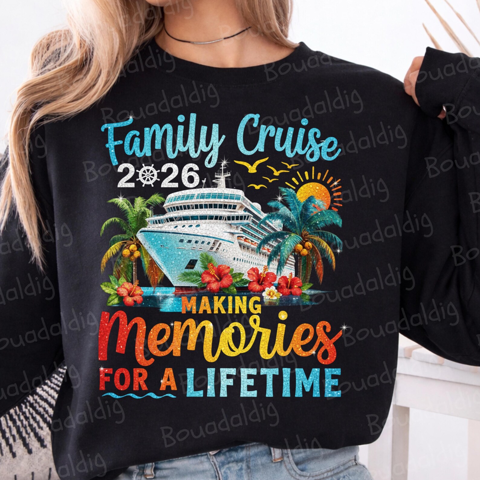 Cruise 2026 PNG Bundle, Family Cruise Shirt Designs, Birthday Cruise ...