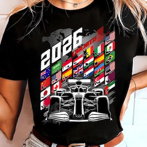 F1 2026 Calendar PNG, Racing Circuit Schedule PNG, Formula Race Tracks Design, Motorsport Shirt Graphic, Racing Fan Gift PNG