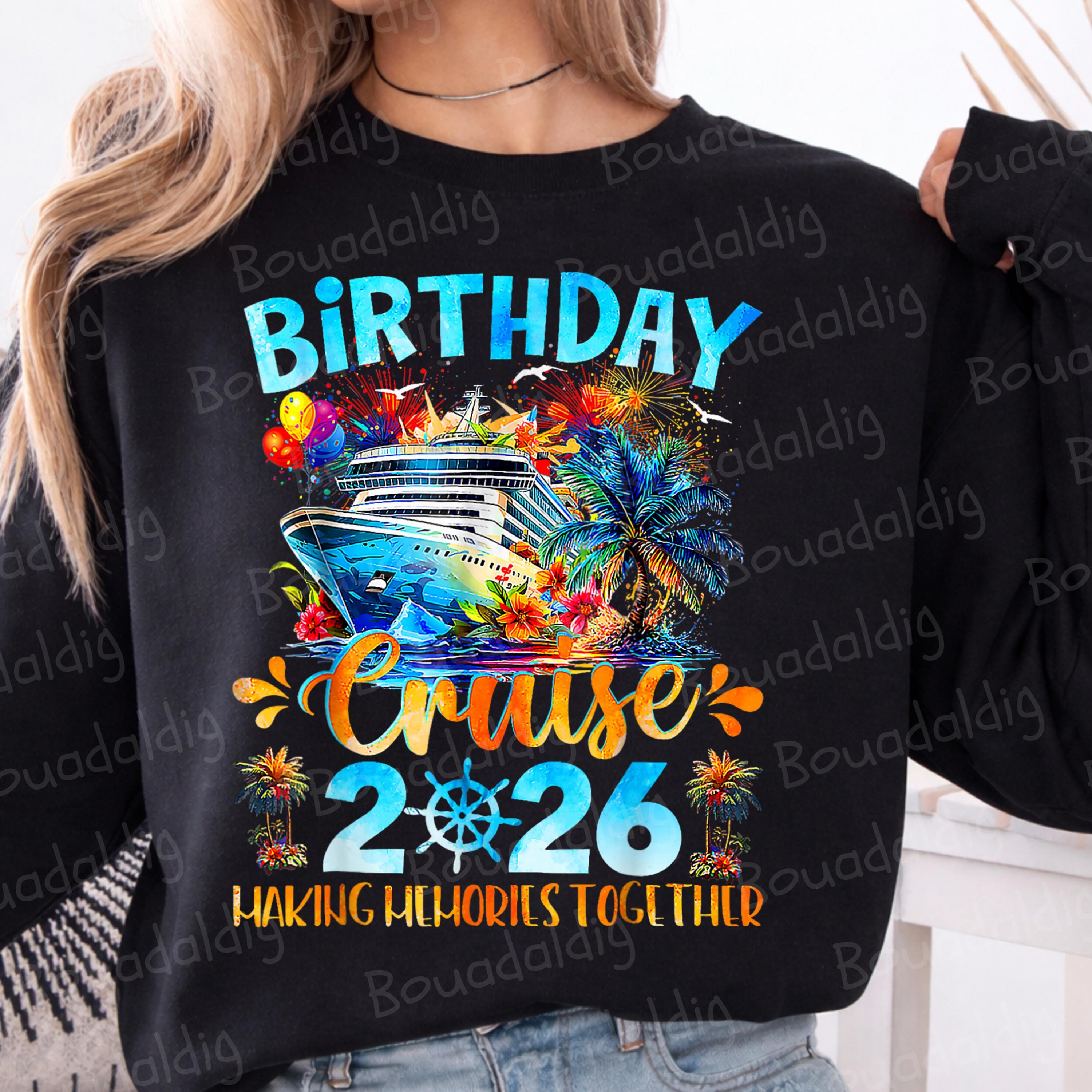 Cruise 2026 PNG Bundle, Family Cruise Shirt Designs, Birthday Cruise ...