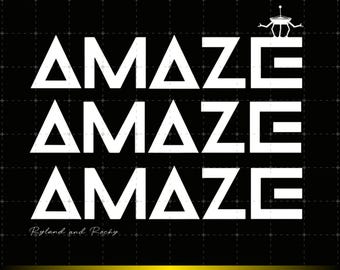 2026 Rocky Amaze Amaze Amaze PNG SVG, Project Hail Mary Retro Sci-Fi Alien Quote, Funny Space Humor Design, Eridian Bookish Tee Sublimation.