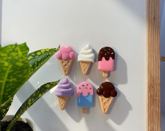 Eiscreme-Magnete (6er-Packung)