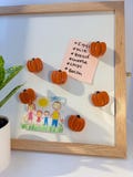Rustic Pumpkin Magnets