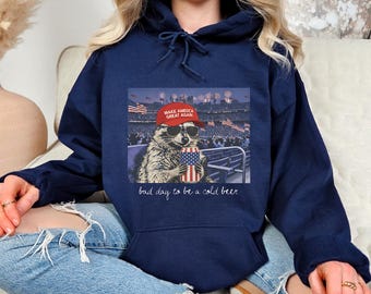 Funny Patriotic Raccoon Shirt, America Great Again Tee, Fourth Of July Shirt, USA Beer Graphic Tee, Funny America Shirt,Patriotic Unisex Tee