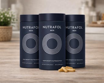 Pack of 3 Men Hair Growth Nutraceutical  120 Capsules Dietary Supplement