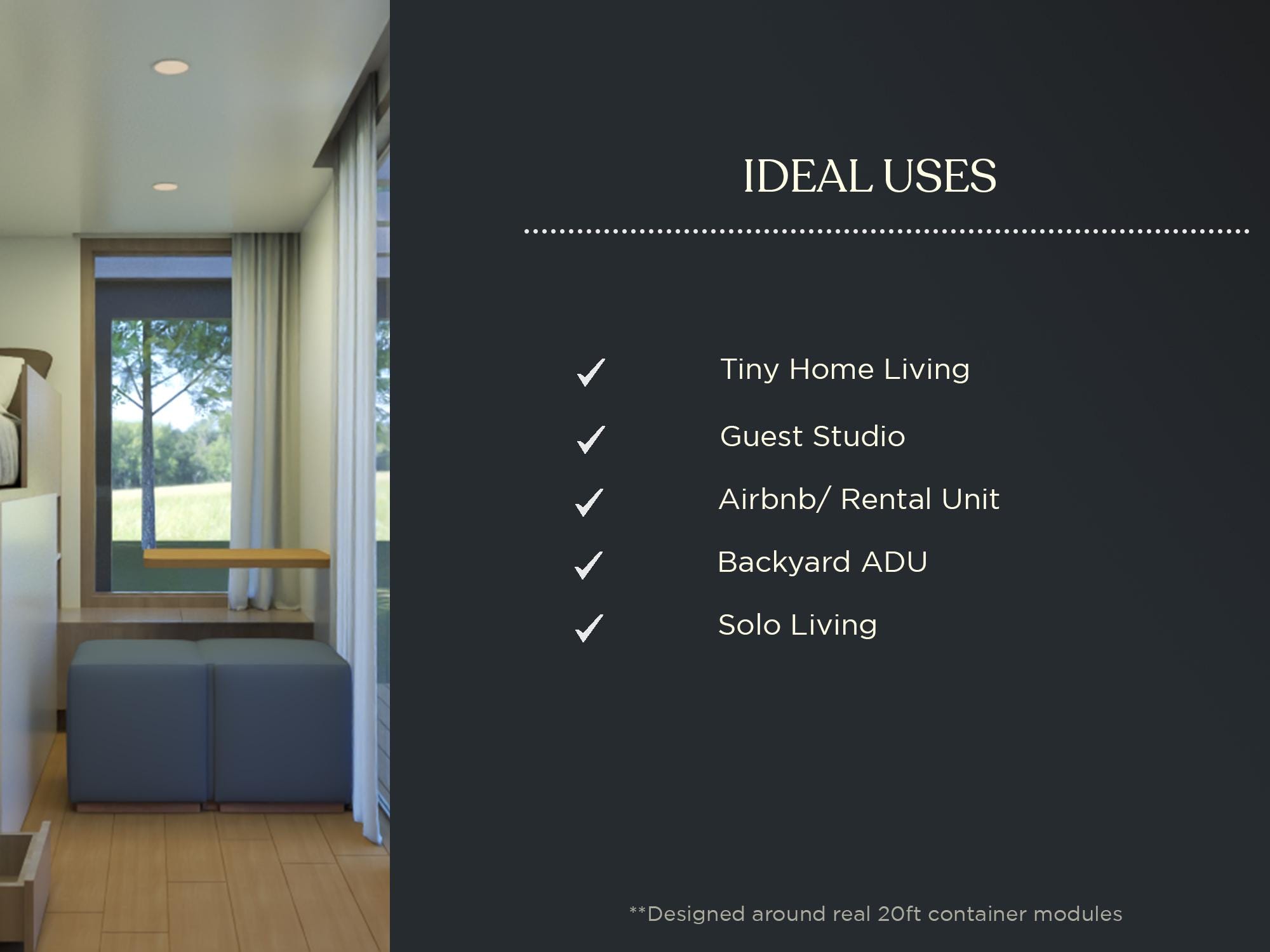 20ft Container Studio House Plans (full Package) - Etsy