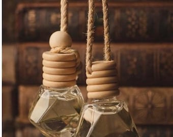 Spine & Sage Car Diffuser: Focus, Grounding, Dark Academia