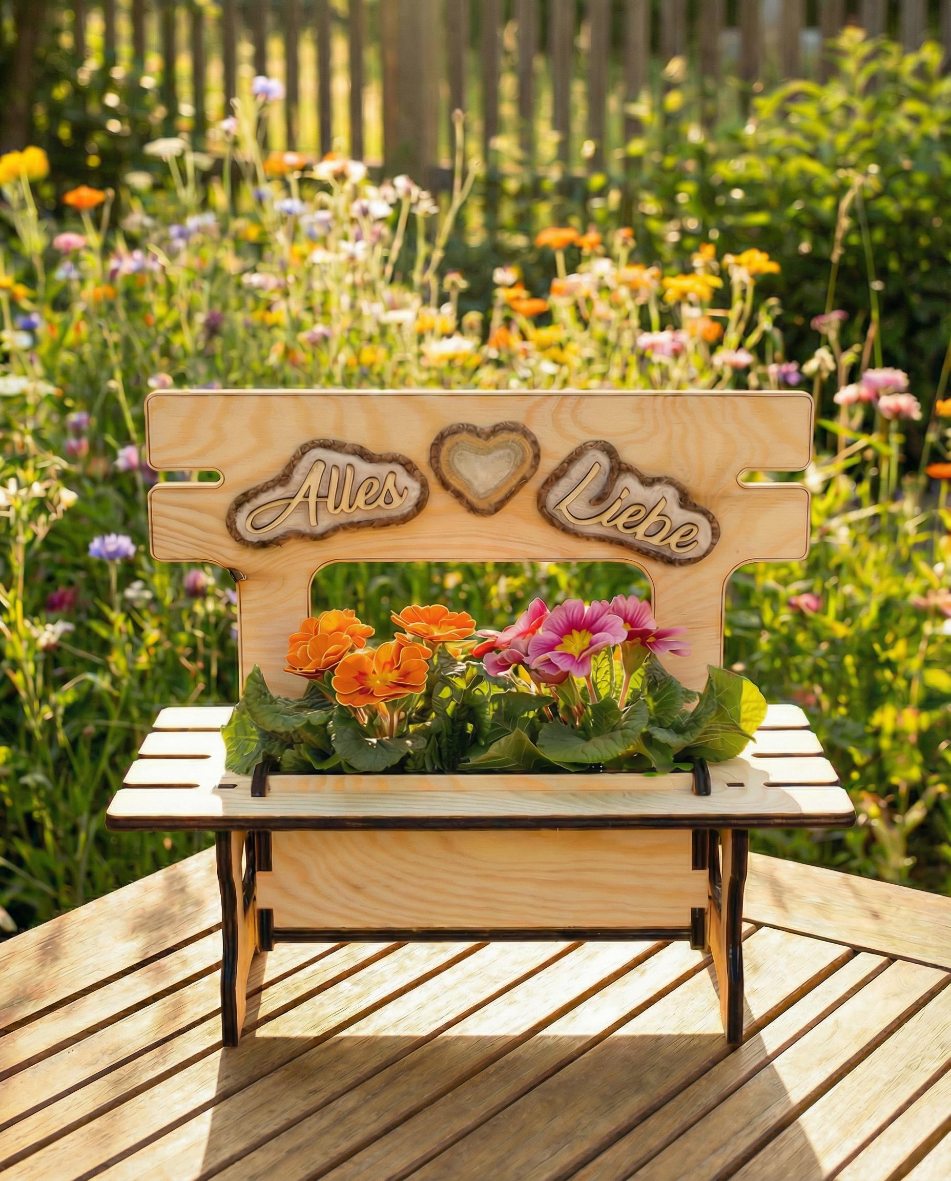 Holz blumenstnder - Etsy.de